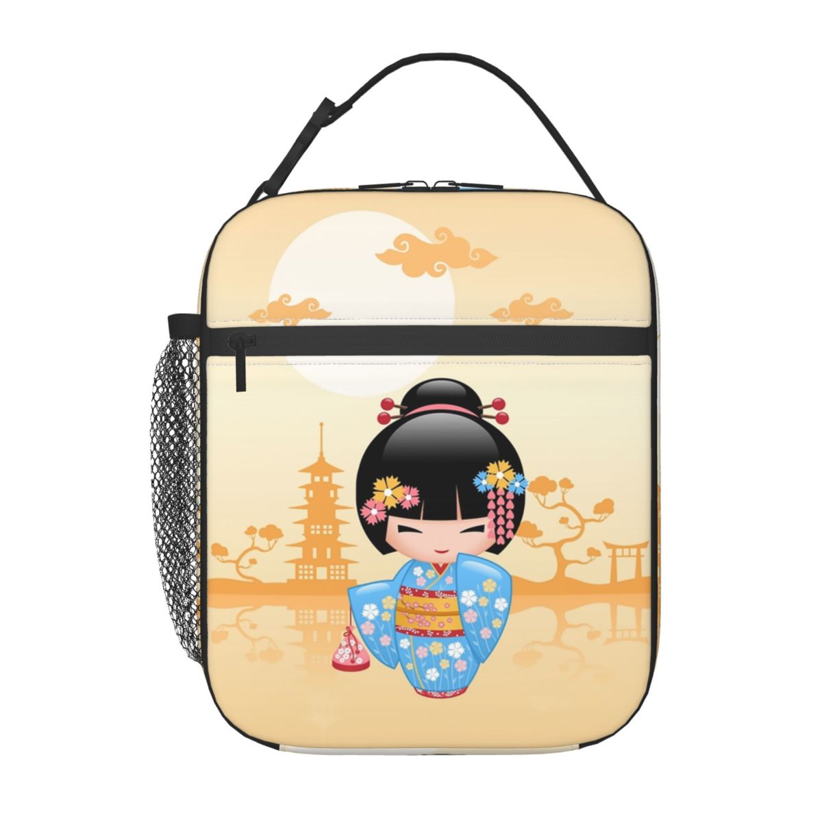 Japonês maiko kokeshi boneca i - Women Bags Vector avaliação e preço