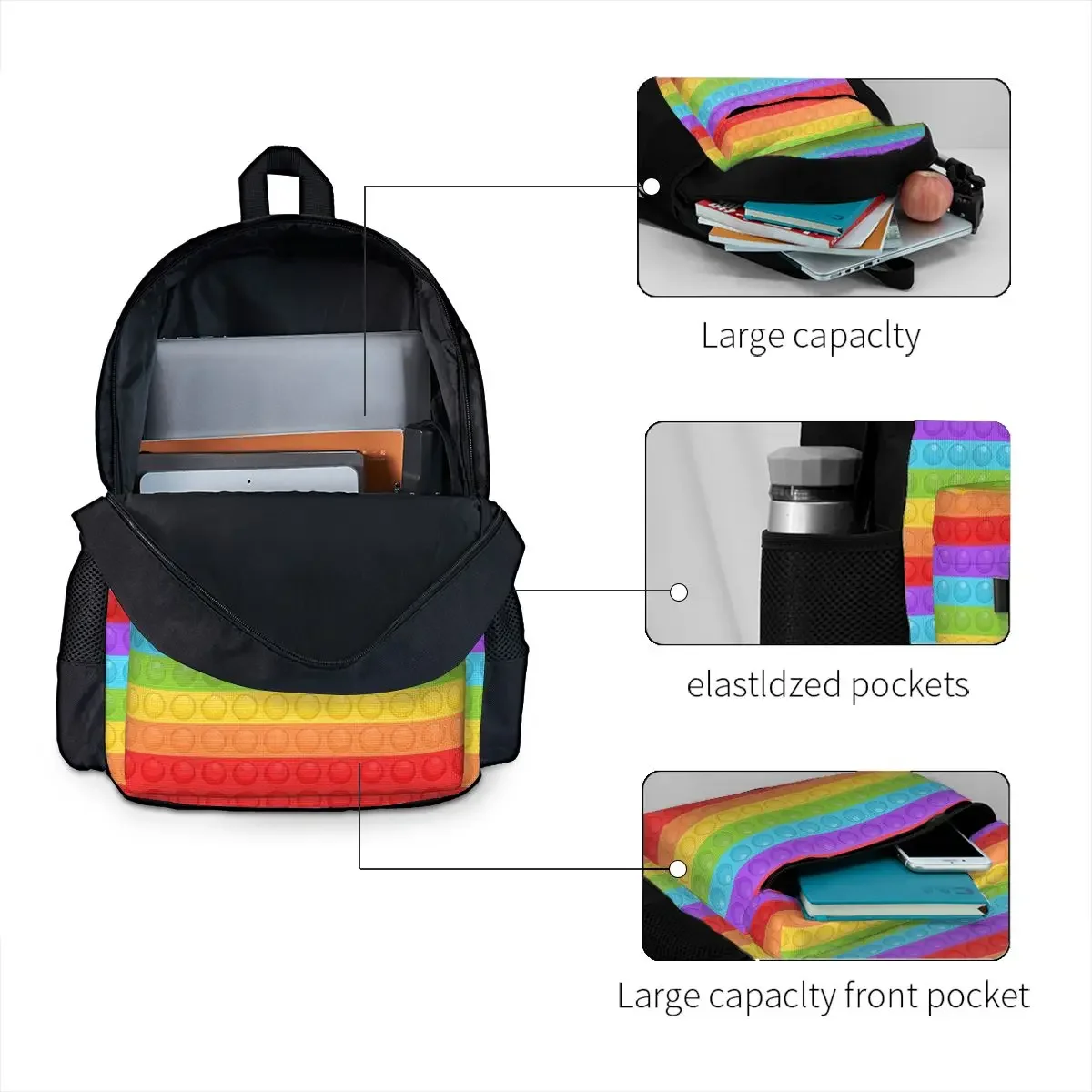 Mochila Premium com Padrão Sea - Women Bags Vector avaliação e preço