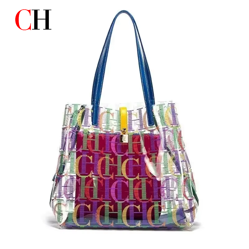 Bolsa Tote CH Jelly Transparen - Hobo Bag Slouchy avaliação e preço