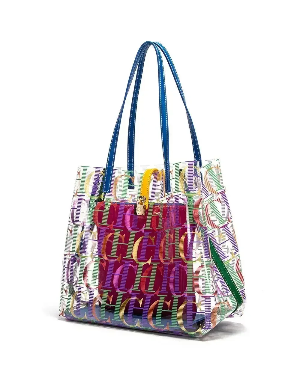 Bolsa Tote CH Jelly Transparen - Hobo Bag Slouchy avaliação e preço