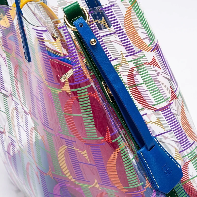 Bolsa Tote CH Jelly Transparen - Hobo Bag Slouchy avaliação e preço