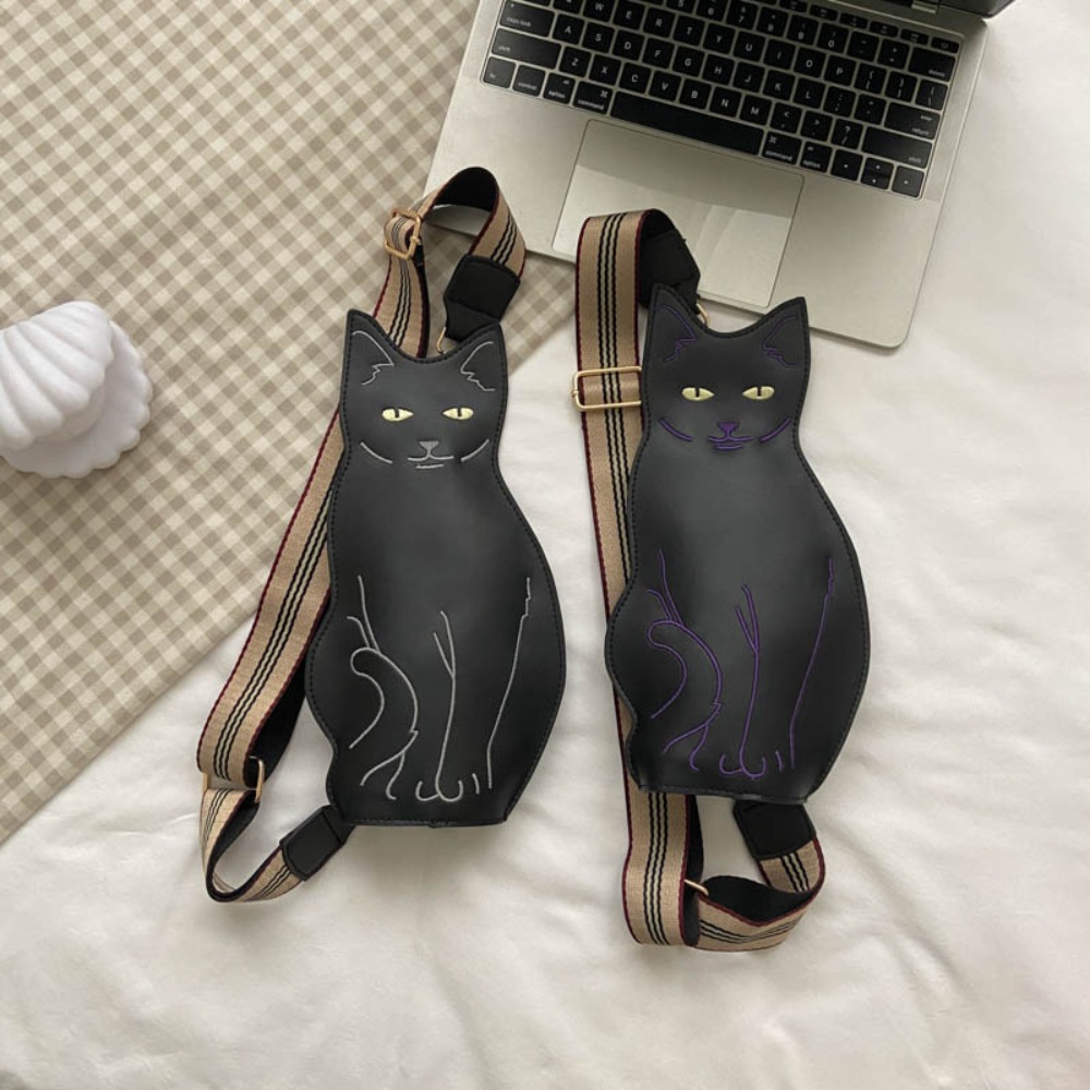Mulheres bonito gato bolsa de  - Women Bags Trend 2025 avaliação e preço