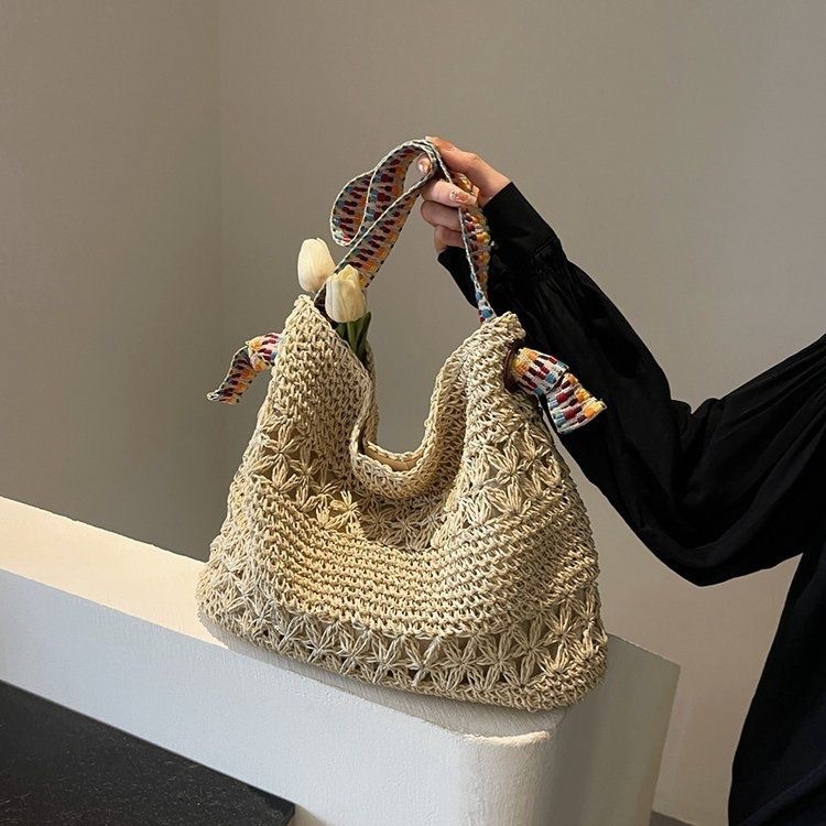 Bolsa de Palha Trançada Femini - Woven Straw Bag avaliação e preço
