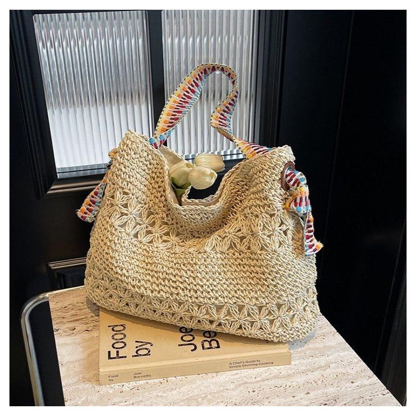 Bolsa de Palha Trançada Femini - Woven Straw Bag avaliação e preço