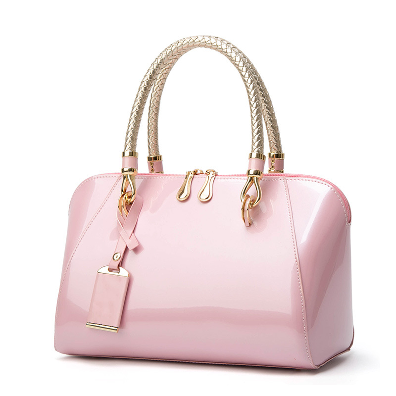 Bolsa Boston de couro brilhant - Women Bags Trend 2025 avaliação e preço