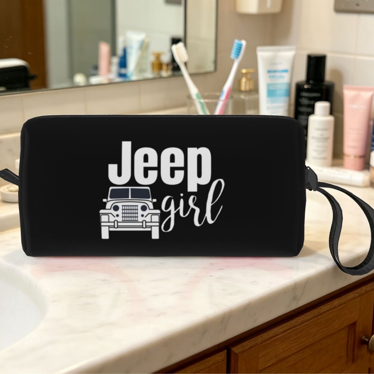 Bolsa de maquiagem Jeep Girl,  - Women'S Jeep Bags avaliação e preço
