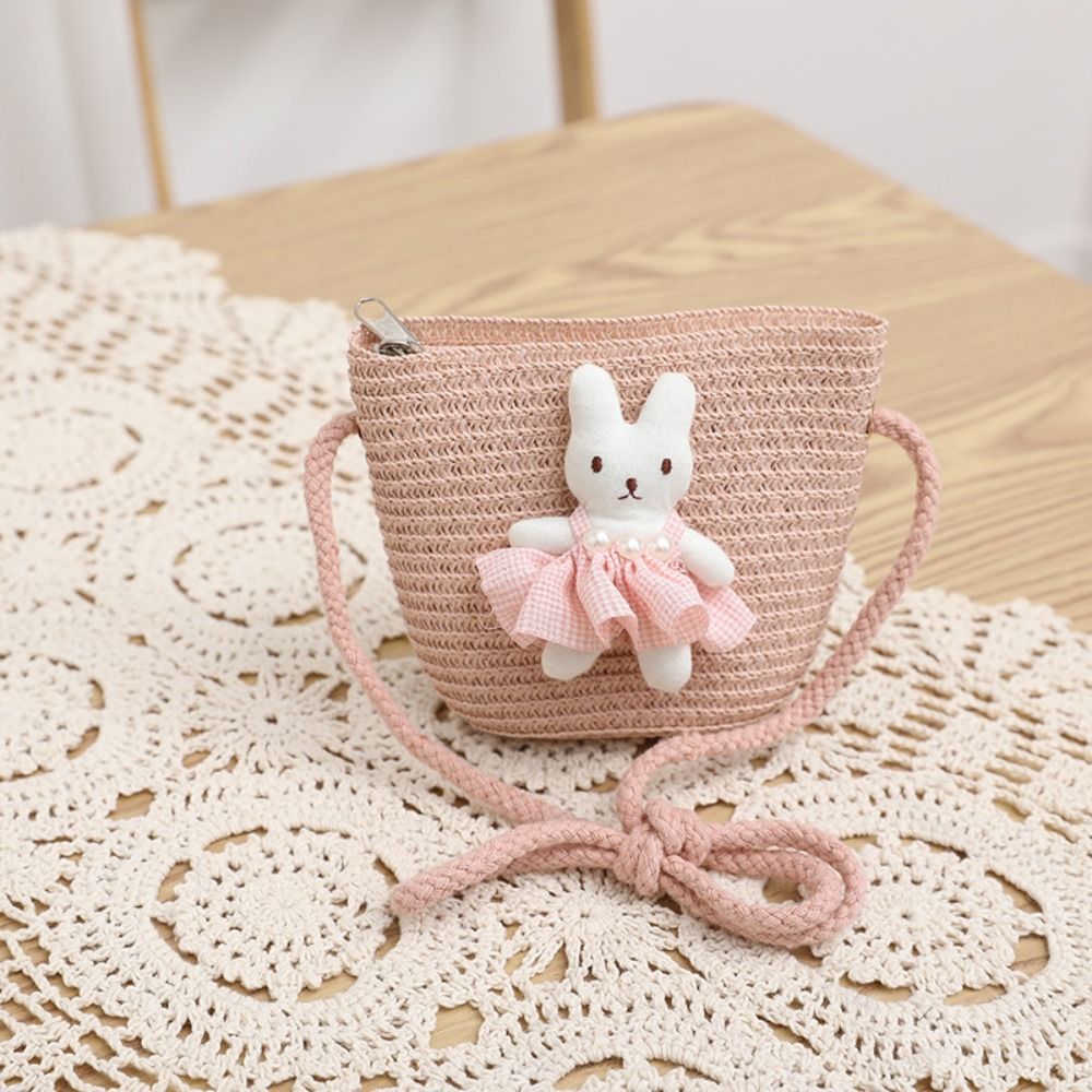 Bolsa Mini de Palha com Desenh - Woven Straw Bag avaliação e preço