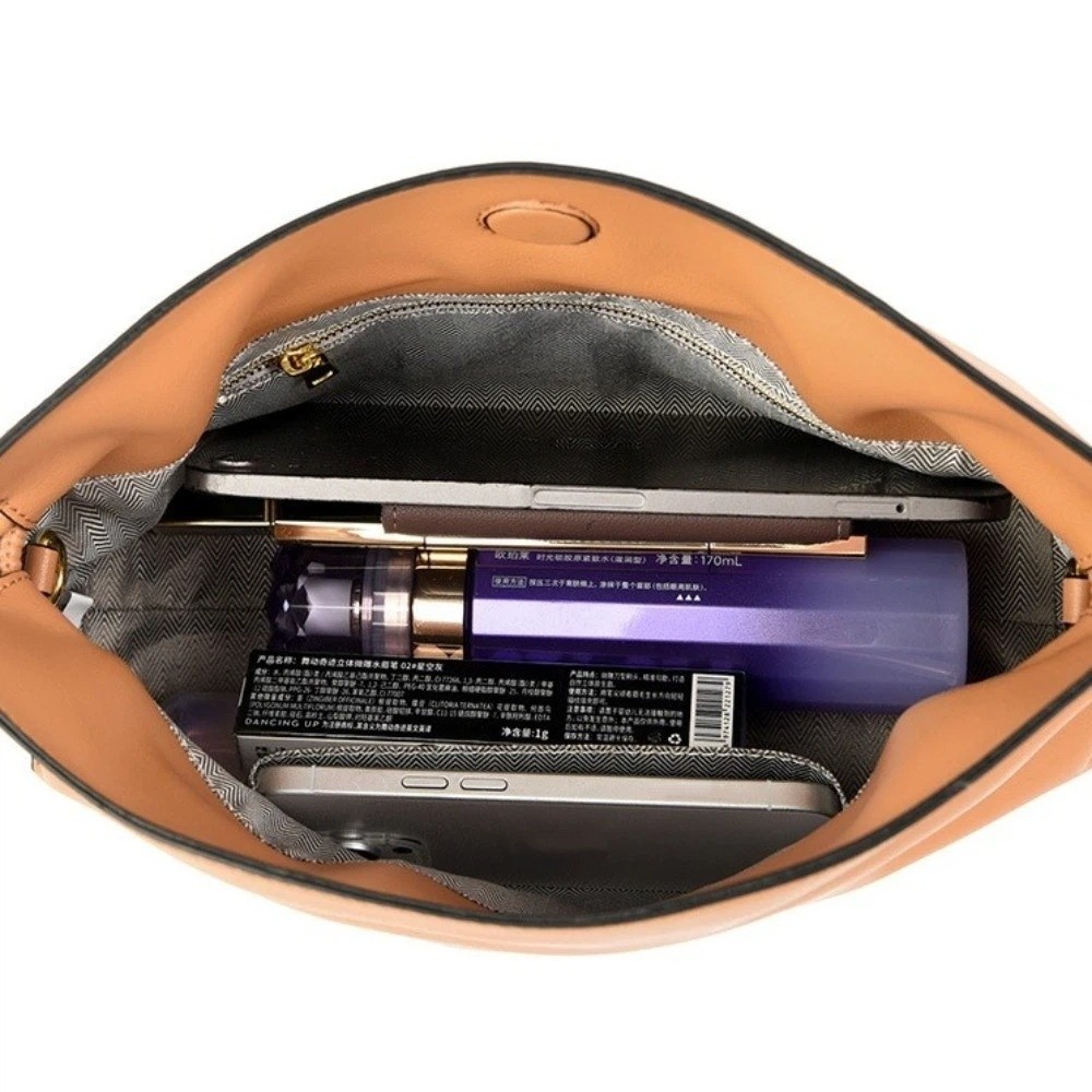 Luxuoso Couro PU Estilo Slouch - Hobo Bag Slouchy avaliação e preço