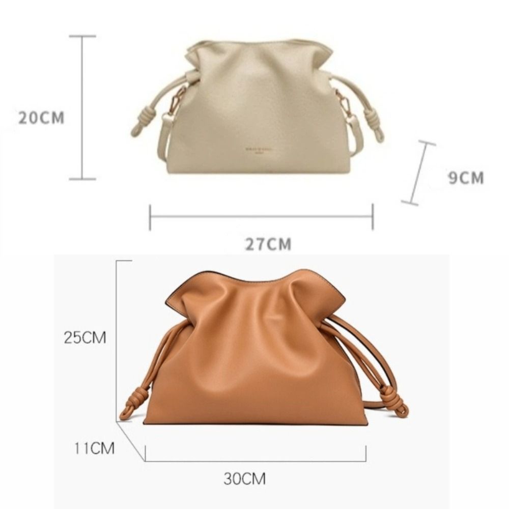 Luxuoso Couro PU Estilo Slouch - Hobo Bag Slouchy avaliação e preço