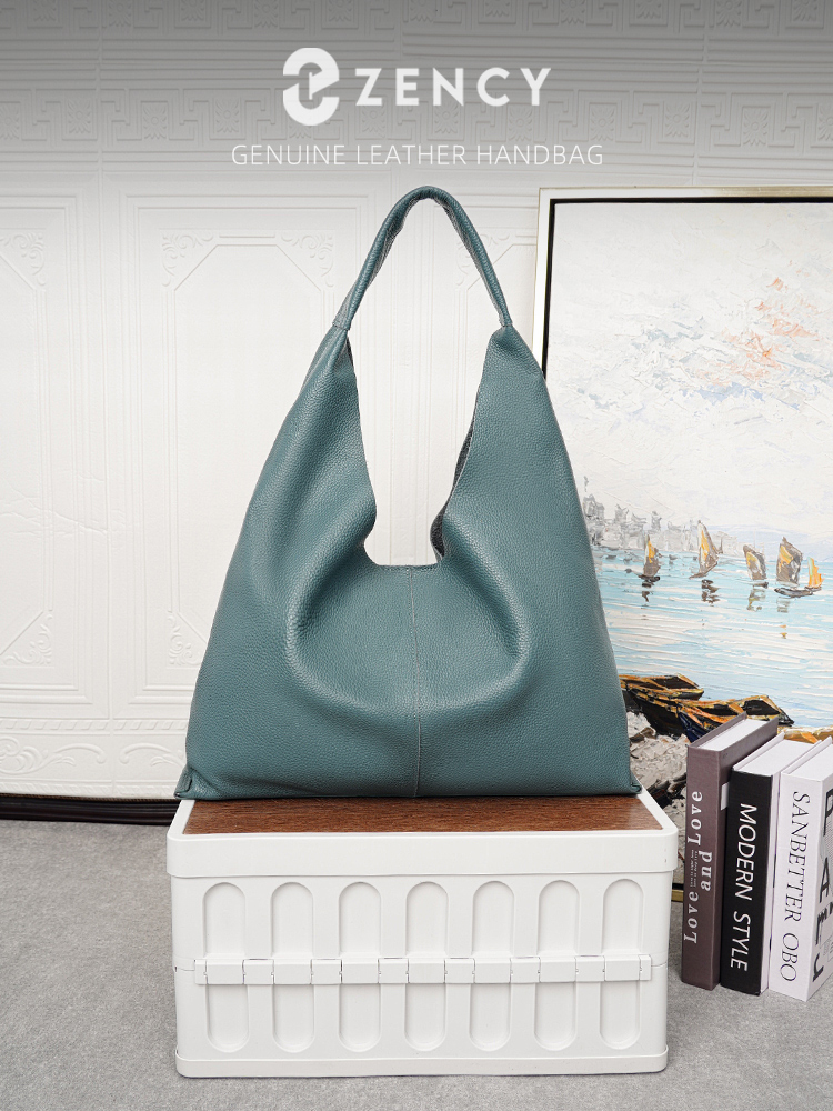 Bolsa Grande de Couro Genuíno  - Women Bags 2026 Trends avaliação e preço