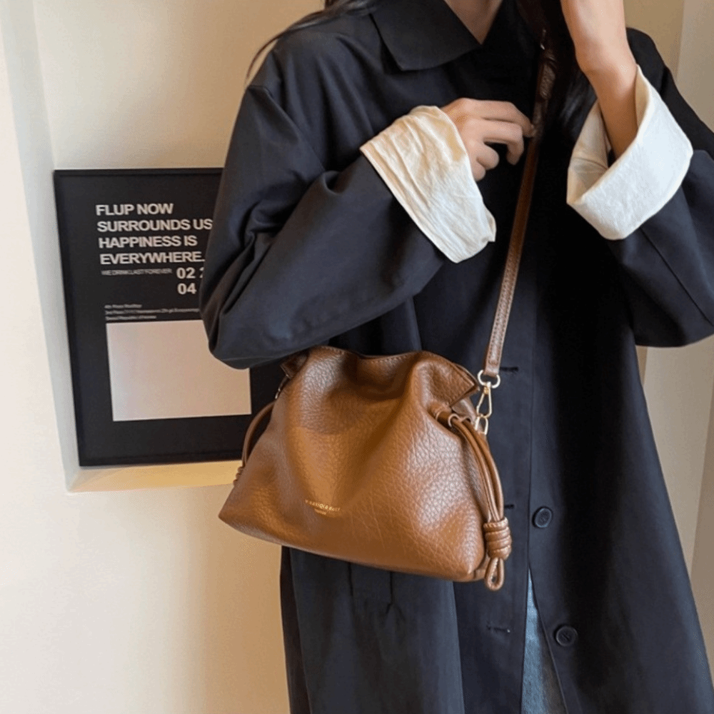 Couro PU Macio e Confortável ‌ - Hobo Bag Slouchy avaliação e preço