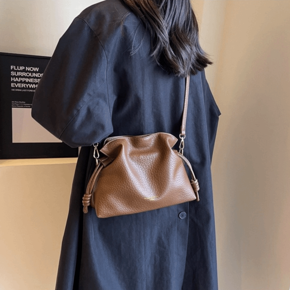 Couro PU Macio e Confortável ‌ - Hobo Bag Slouchy avaliação e preço