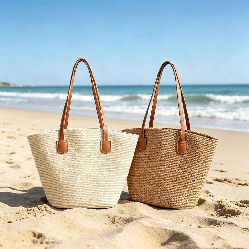 CLAREGQI Bolsa de Palha Femini - Woven Straw Bag avaliação e preço