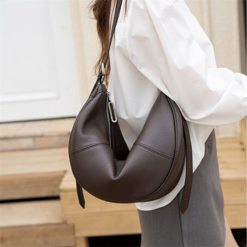 BURMINSA Bolsa Hobo de Couro G - Hobo Bag Slouchy avaliação e preço