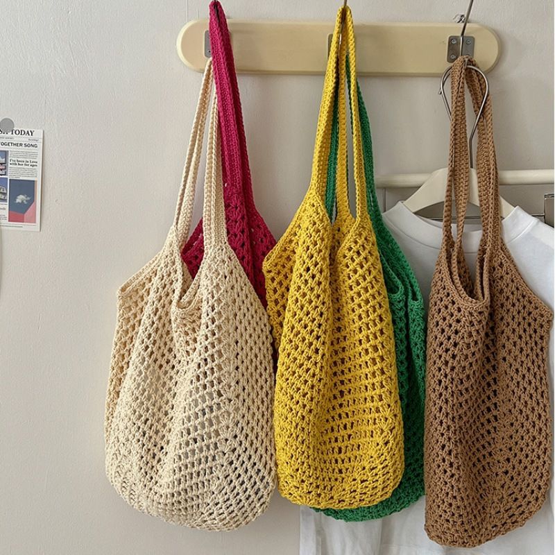 Bolsas de Ombro Femininas Casu - Woven Straw Bag avaliação e preço