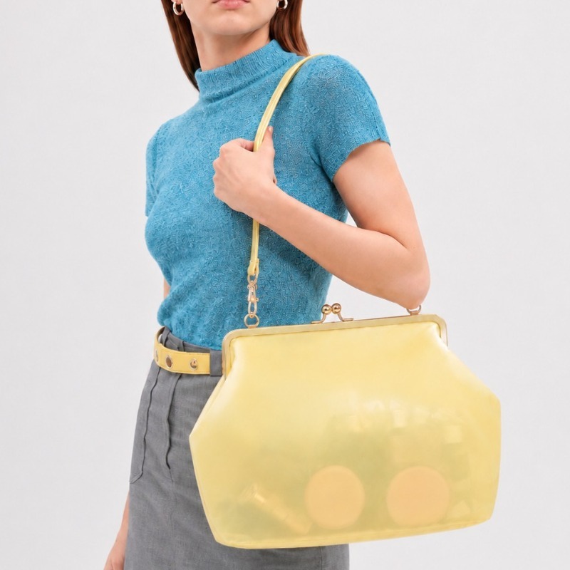 Bolsa Transparente de PVC Impe - Hobo Bag Slouchy avaliação e preço